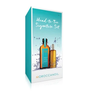 Moroccanoil Head To Toe Signature Set (Treatment Oil 100ml,Body Oil 50ml)Moroccanoil Head To Toe Signature Set (Treatment Oil 100ml,Body Oil 50ml)