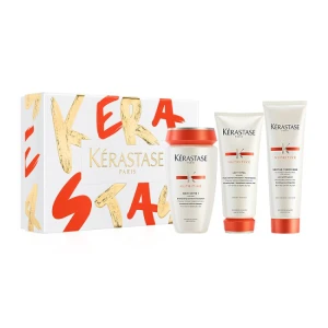 Kerastase Nutritive Fondant Xmas Box Bain Satin 1 250ml, Lait Vital 200ml & Nectar Thermique 150mlKerastase Nutritive Fondant Xmas Box Bain Satin 1 250ml, Lait Vital 200ml & Nectar Thermique 150ml