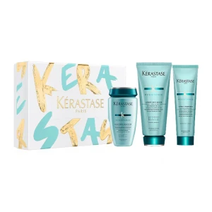 Kerastase Resistance Fondant Xmas Box Bain Force Architecte 250ml, Ciment Anti-Usure 200ml & Ciment Thermique 150mlKerastase Resistance Fondant Xmas Box Bain Force Architecte 250ml, Ciment Anti-Usure 200ml & Ciment Thermique 150ml