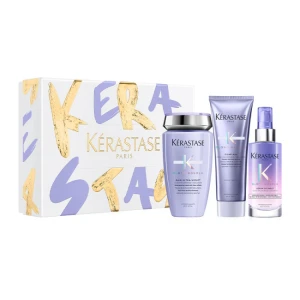 Kerastase Kerastase Blond Cicanuit Xmas Box Bain Ultra-Violet 250ml, Cicaflash 250ml & Cicanuit 90mlKerastase Kerastase Blond Cicanuit Xmas Box Bain Ultra-Violet 250ml, Cicaflash 250ml & Cicanuit 90ml
