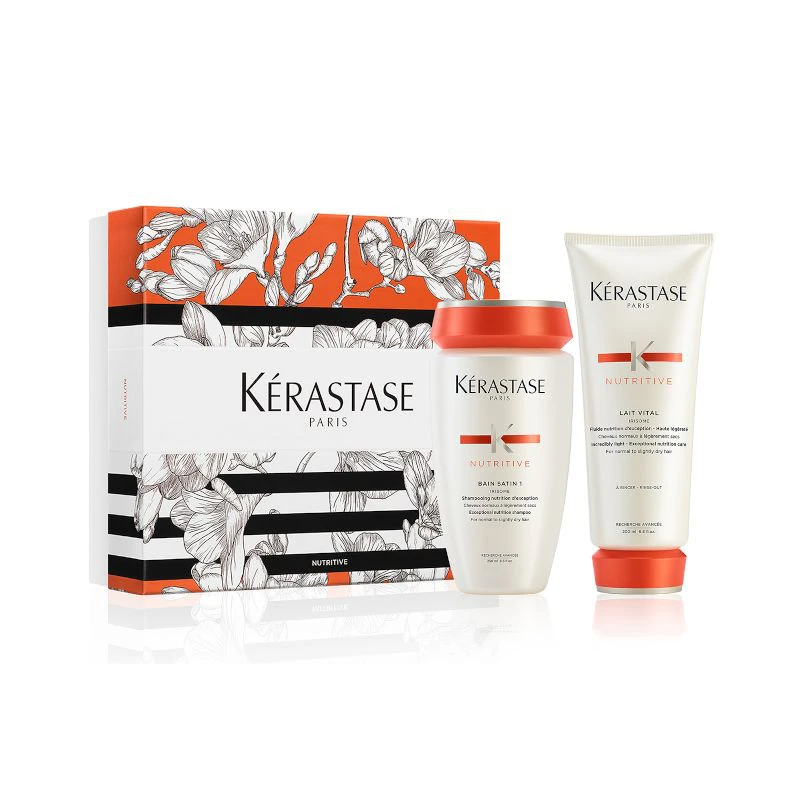 Kerastase Nutritive Spring Box Normal/Dry Hair (Bain Satin 1 250ml, Lait Vital 200ml)