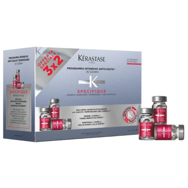 Kerastase Specifique Aminexil Αμπούλες Μαλλιών Αναδόμησης 30x6ml