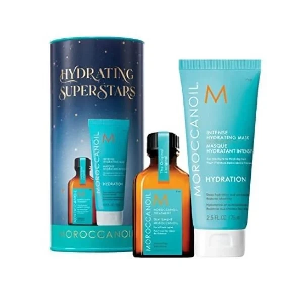 Moroccanoil Hydrating Superstars Σετ Θεραπείας Μαλλιών (Mask 75ml, Oil Treatment 25 ml)