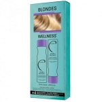 Malibu C Blondes Remedy (Kit)* (1 shampoo 266ml, 1 conditioner 266ml, 4 treatments 5g)